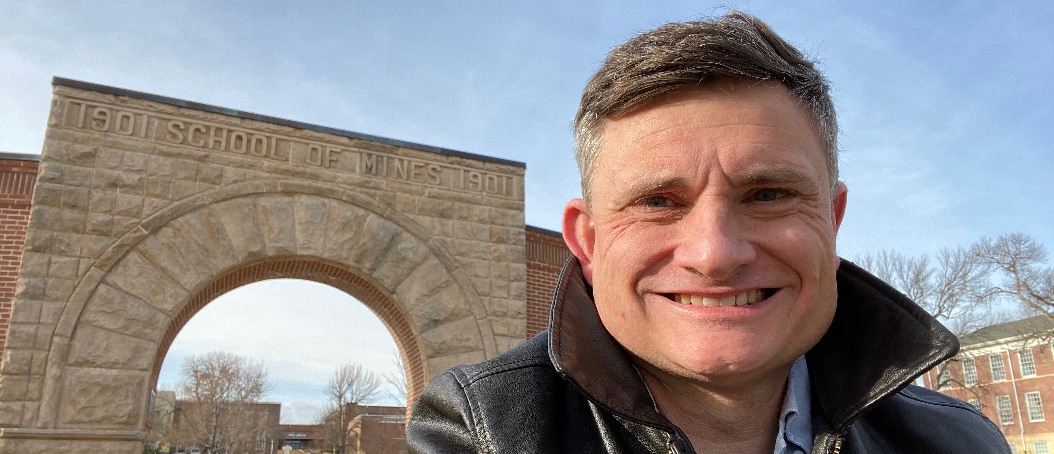 Bill at the Arch